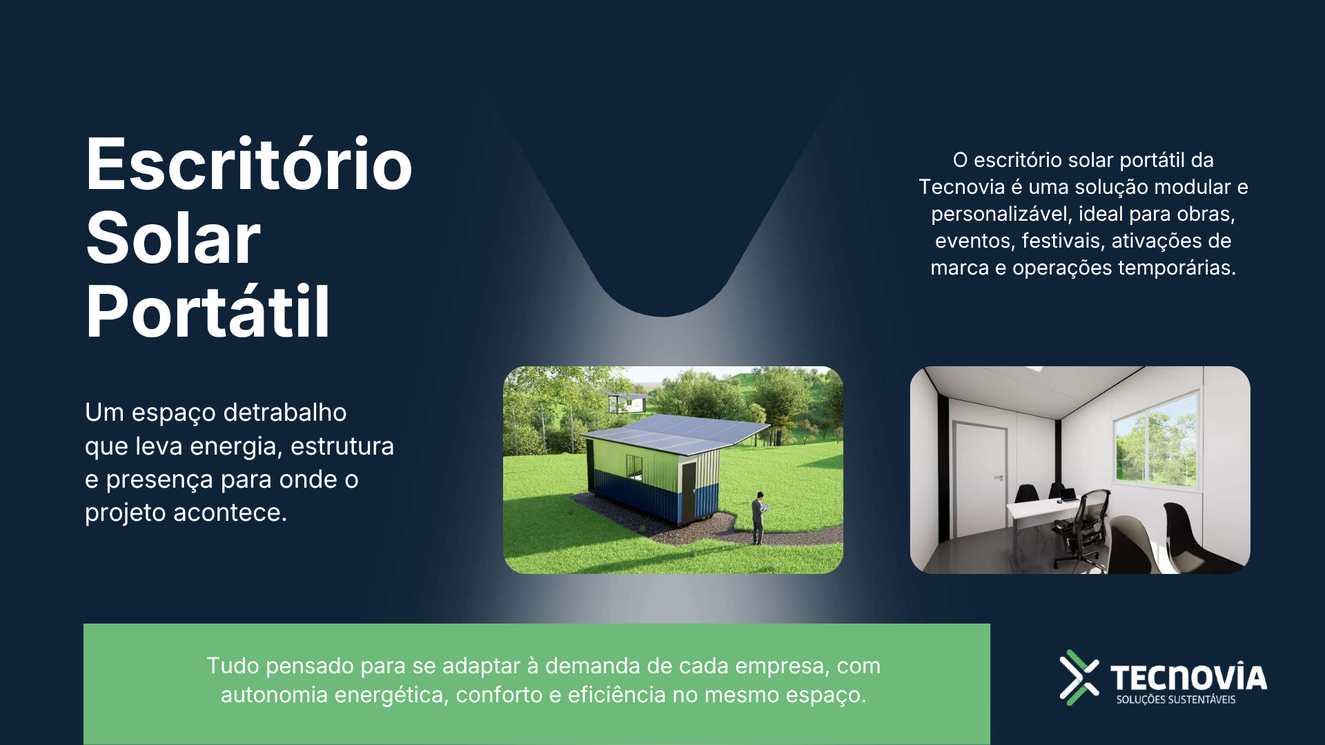 Produto de energia solar Tecnovia
