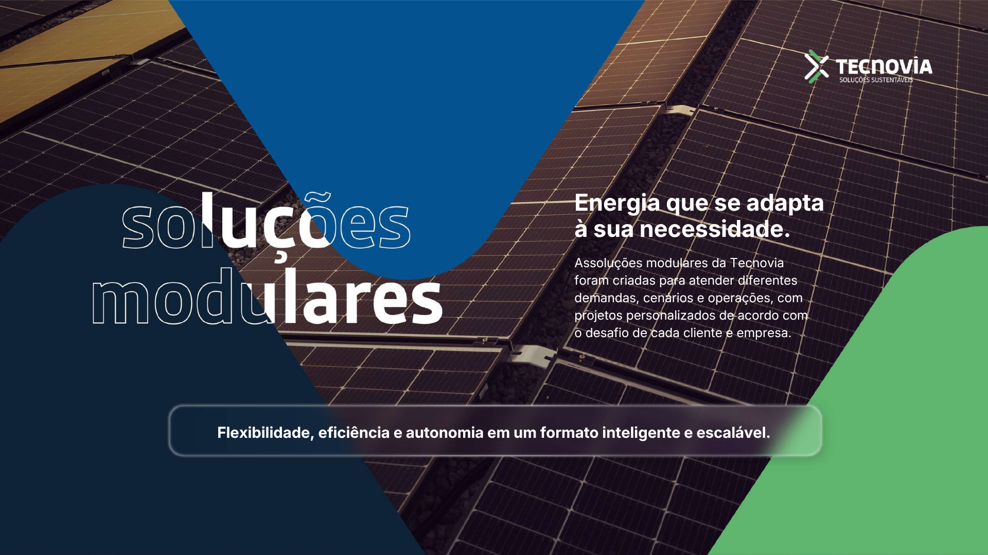 Soluções modulares Tecnovia